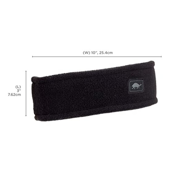 Double-Layer Fleece Headband for Cold Weather Activities - One Size